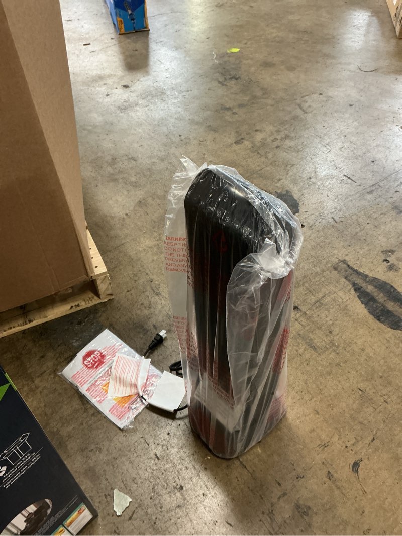 Condition photo showing New/Like New for Delonghi 1500W Ceramic Tower Space Heater w/ Thermostat 5697584 Black