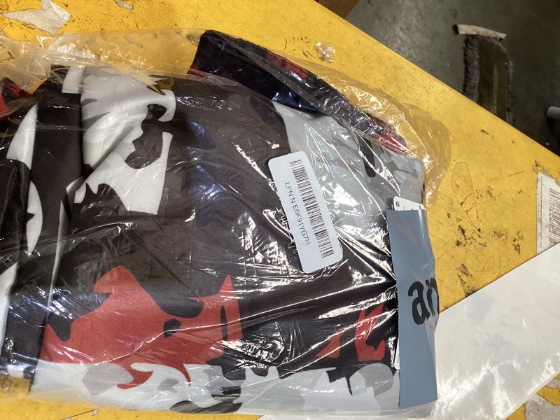 Condition photo showing Good Condition for 250th anniversary commemorative flag 4x6 ft | exclusive black-red-white colorway 200d weather-resistant polyester double-sided triple-layer construction indoor/outdoor use 2026 patriotic decor black 4x6ft