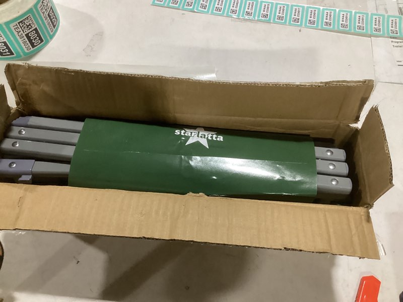 Condition photo showing New/Like New for SONGMICS Clothes Drying Rack, Foldable 2-Level Laundry Drying Rack, Free-Standing Laundry Airer, with Height-Adjustable Wings, 33 Drying Rails, Sock Clips, Silver and White ULLR053W01V1