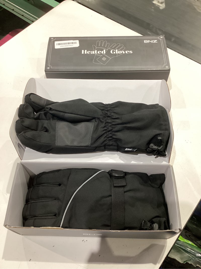 Condition photo showing Good Condition for bnz heated gloves for men women, rechargeable heated gloves for winter sports snow biking riding skiing cycling hunting snowboarding, touchscreen function x-large