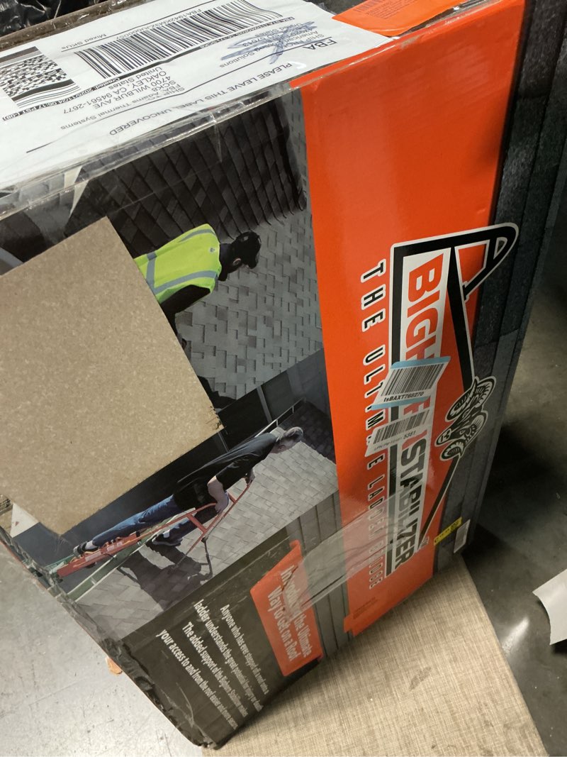 Condition photo showing Good Condition for bighorn ladder stabilizer for roof safety | lightweight aluminum | easy adjustable | stabilizing & secure | gutter clips/hooks included | easy access handle support | fold for transport & storage