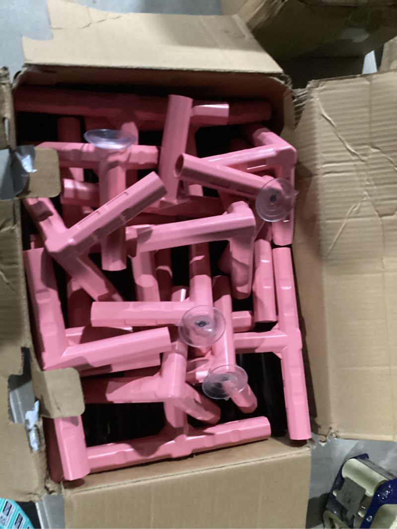 Condition photo showing Good Condition for Pink Large Baby Playpen, Playpen 74x50 for Girl, Large Baby Play Yards Indoor & Outdoor, Sturdy Safety Girls Play Pen with Soft Breathable Mesh, Toddlers Activity Center with Anti-Slip Base Pink 74×50×27 Inch