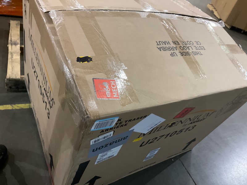 Signature Design by Ashley Boyington Contemporary Leather Match Power Recliner with Adjustable Headr