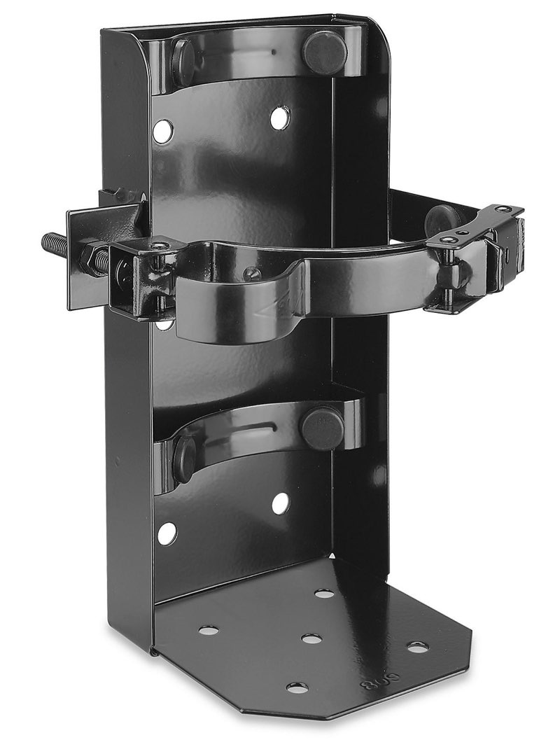 Zonon Heavy Duty Fire Extinguisher Mount Bracket Metal Fire Extinguisher Holder Wall Mount for Home 