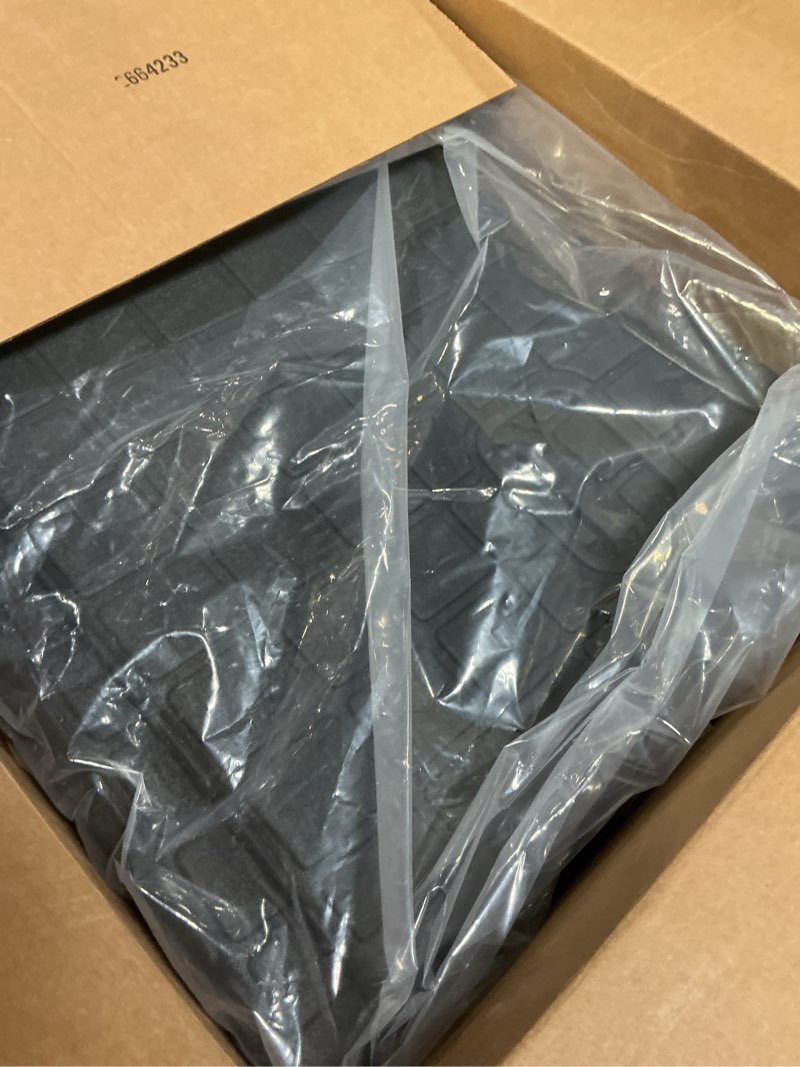 Condition photo showing As Is for LASFIT Trunk Mat with Backrest Mat 2015-2020 for Chevrolet Chevy Suburban/GMC Yukon XL(Only Yukon XL, Not Fit Yukon)/Cadillac Escalade ESV(Only Escalade ESV, Not Fit Escalade), All Weather TPE Mat Fit for Suburban/Yukon XL/Escalade ESV 2015-2020 Cargo for Suburban/Yukon XL/Escalade ESV 2015-2020