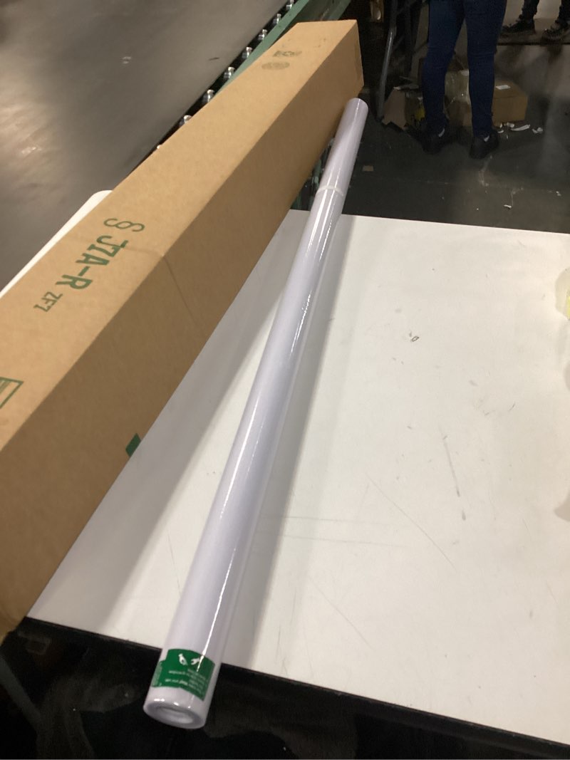 Window Privacy Film, Frosted Glass Static Cling, Self-Adhesive, UV Protection for Home Office (Pure,