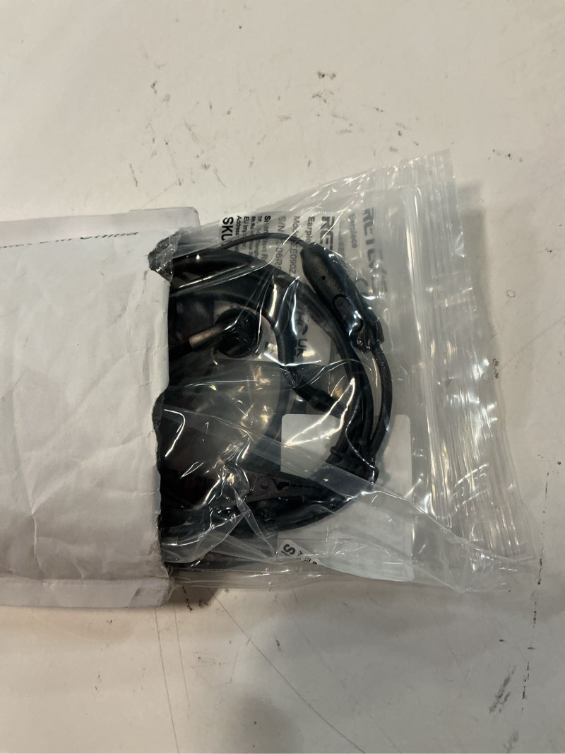 Condition photo showing Good Condition for retevis rt20 2 way radio earpiece 1 pin 2.5mm with speaker mic, compatible rt20 walkie talkies, c shape earhook lightweight walkie talkie earpiece with ptt and clip(3 pack)