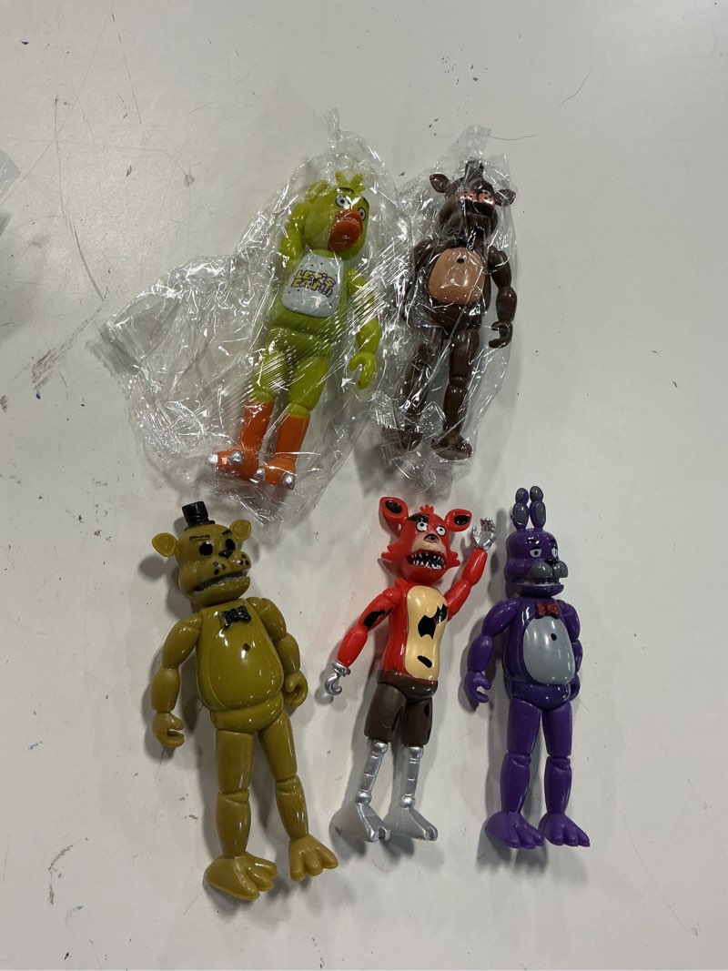 Condition photo showing Good Condition for tzmapu 5 pack horror animal action figures, collectible monster figurines with movable joints for desktop display & collection