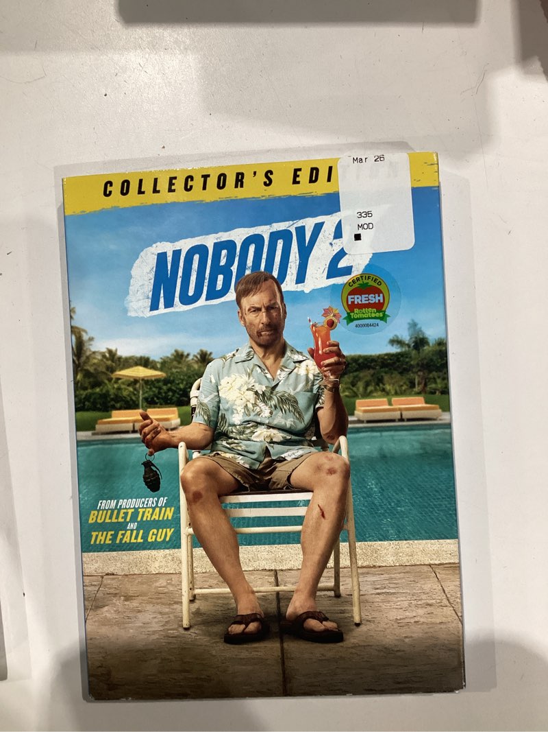 Condition photo showing Good Condition for nobody 2 (dvd)(2025)
