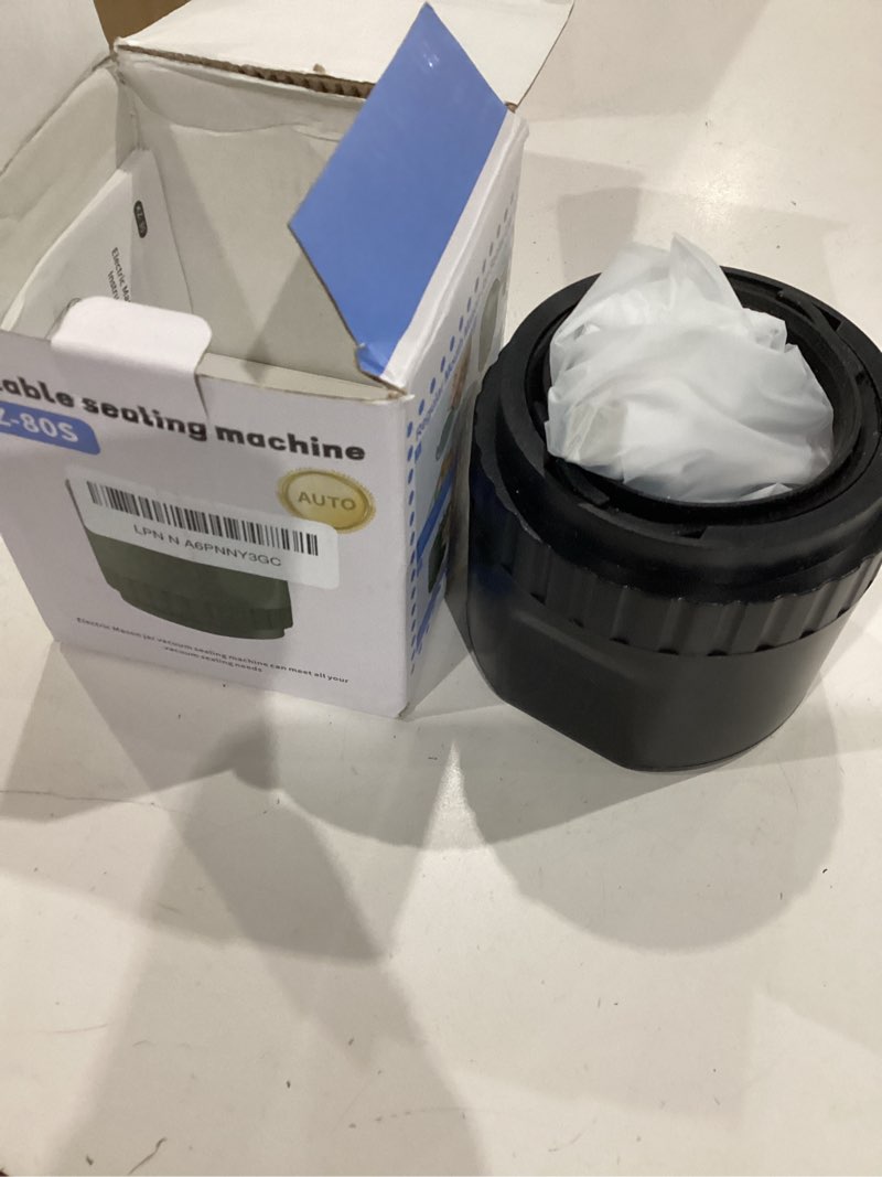 Condition photo showing Good Condition for all-new 2026 electric mason jar vacuum sealer kit – automatic rechargeable sealer for mason jars – includes 5 lids (regular & wide mouth), lid opener, & type-c cable – eco-friendly food preservation