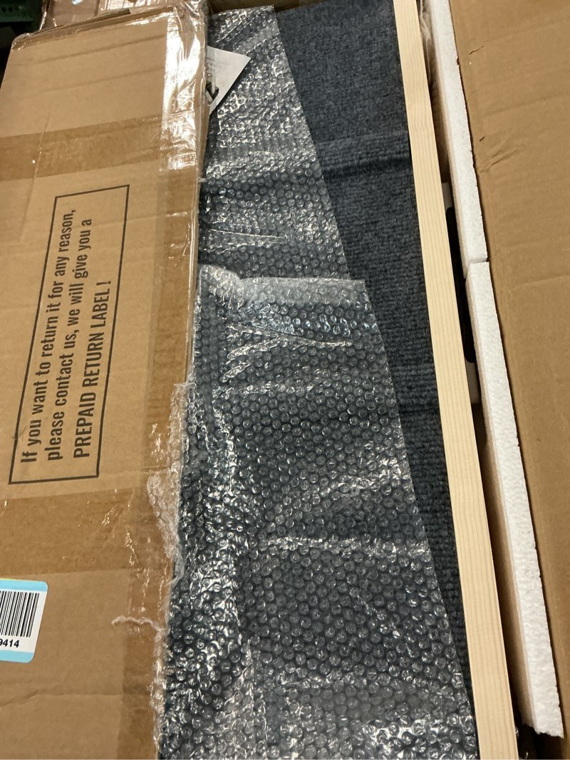 Condition photo showing Good Condition for dog ramp for bed & couch - extra 51.2" long adjustable height 9.5" to 24" wooden non-slip pet ramp, portable foldable doggie car ramp for small medium large dogs, 200 lbs load