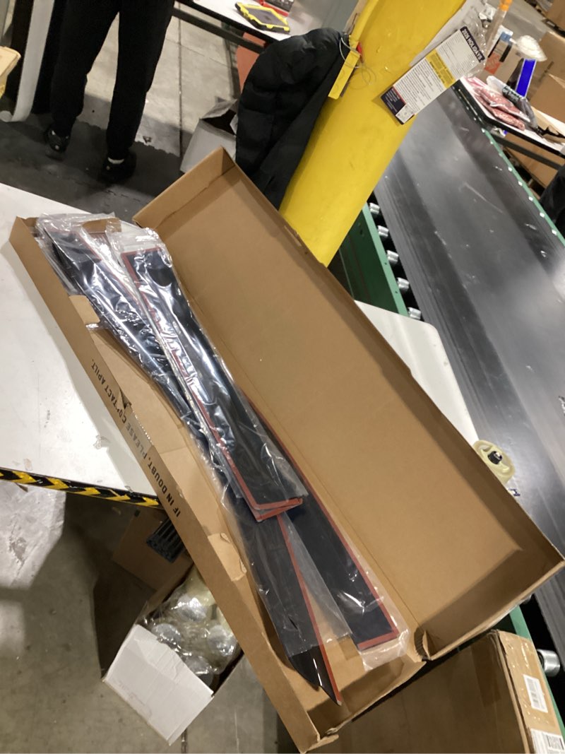 Condition photo showing Good Condition for Outside-Mount Rain Guards Window Visors for 2007-2013 Chevy Silverado/GMC Sierra 1500,2007-2014 Silverado/Sierra 2500&3500 HD Crew Cab Truck Accessories Dark Smoke 4pcs Set with Thicker