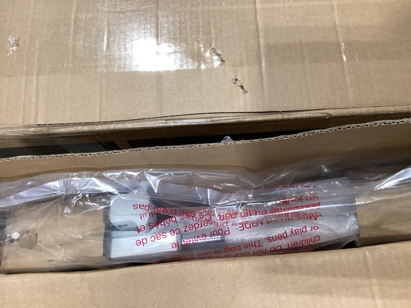 Condition photo showing Good Condition for carlson 36" extra tall walk through dog gate for doorways & bottom of stairs, metal pet gate with small pet door, expands 29.5”–36.5”, white