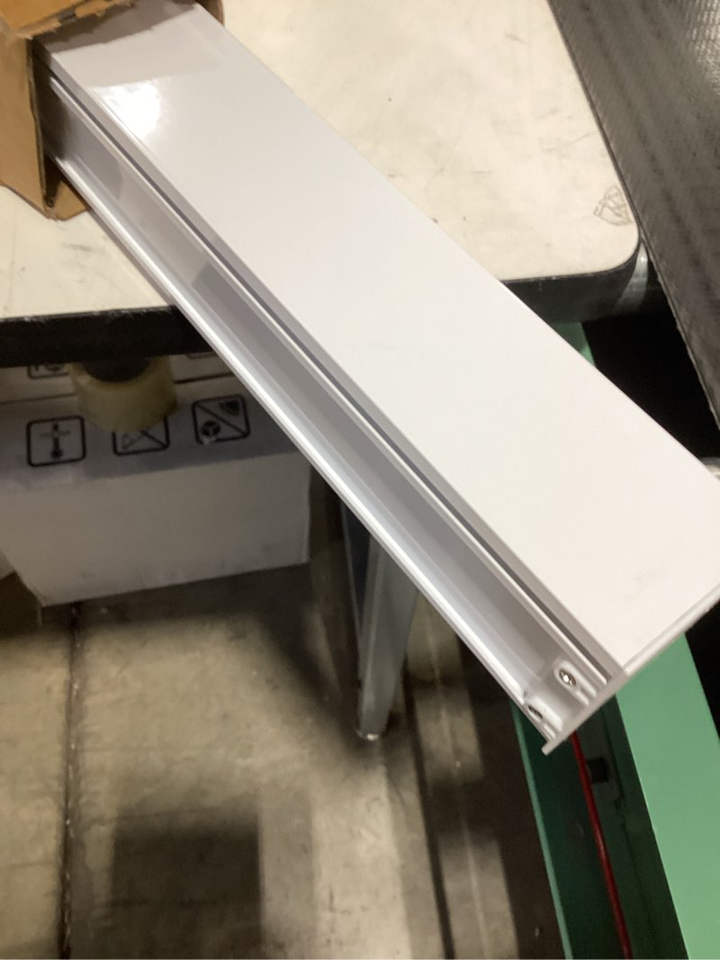 Condition photo showing New/Like New for 24" W x 72" H Cordless Light Filtering Roller Shade for Windows, Free Stop Windows Shades, Thermal Insulated Linen-Style Blinds for Home and Office, Modern Window Blind Color-Matched (White) 24"W x 72"H White