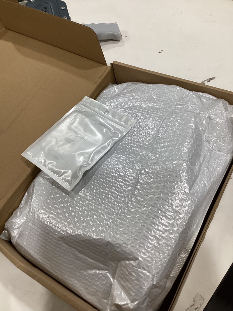 Condition photo showing New/Like New for Book Stand for Reading, Adjustable Book Holder with 360° Rotating Bases, Foldable Designs, and Elastic Clips, Multifunctional Display Stand for Recipe, Cookbooks, Magazines, Tablets, Laptops Dark Wood