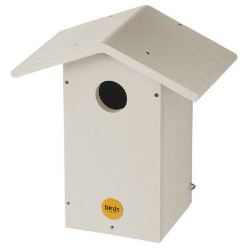 12" Green Solutions Bluebird House - Birds Choice: Weather-Resistant, Pole Mount, No Assembly Required
