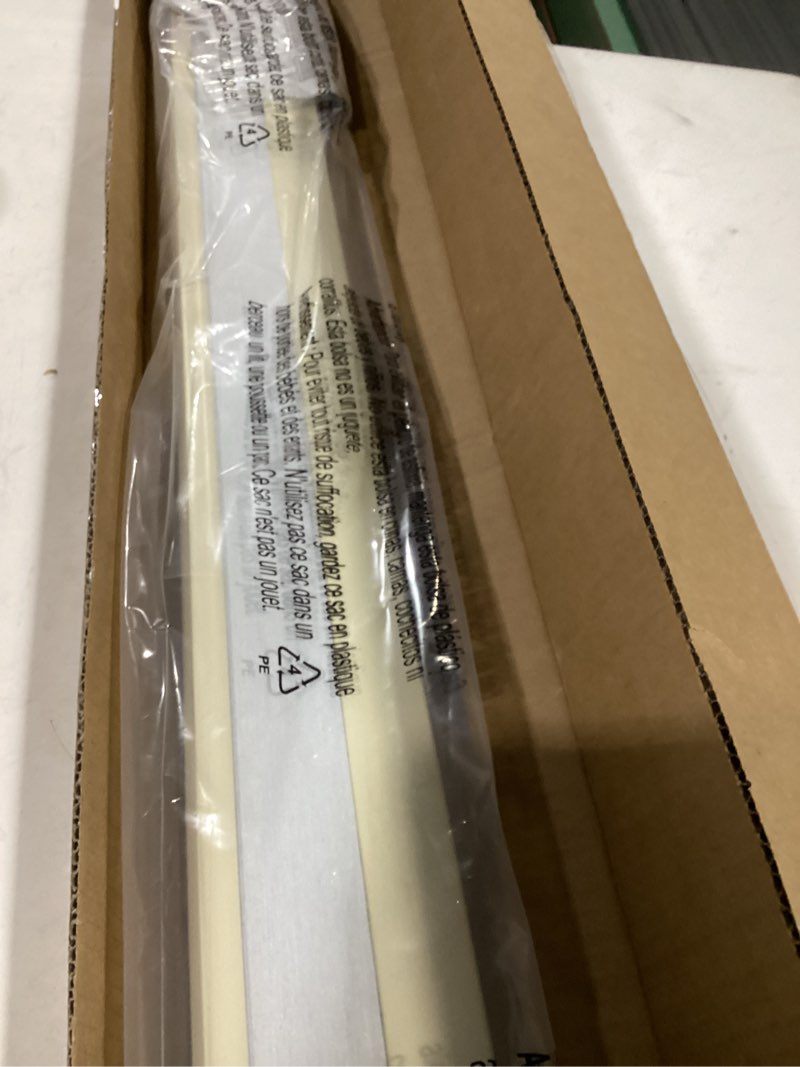 Condition photo showing New/Like New for lazblinds cordless cellular shades, no tools no drill blackout honeycomb shades pleated blinds for windows, 35'' w x 48'' h, soft cream blackout-soft cream 35'' w x 48'' h