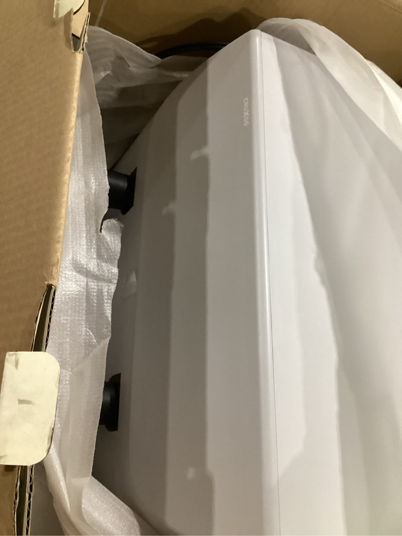 Condition photo showing Good Condition for cruxgg 10qt dual basket tri-zone air fryer gray: 1700w, cool touch handle, includes fry basket & crisping tray