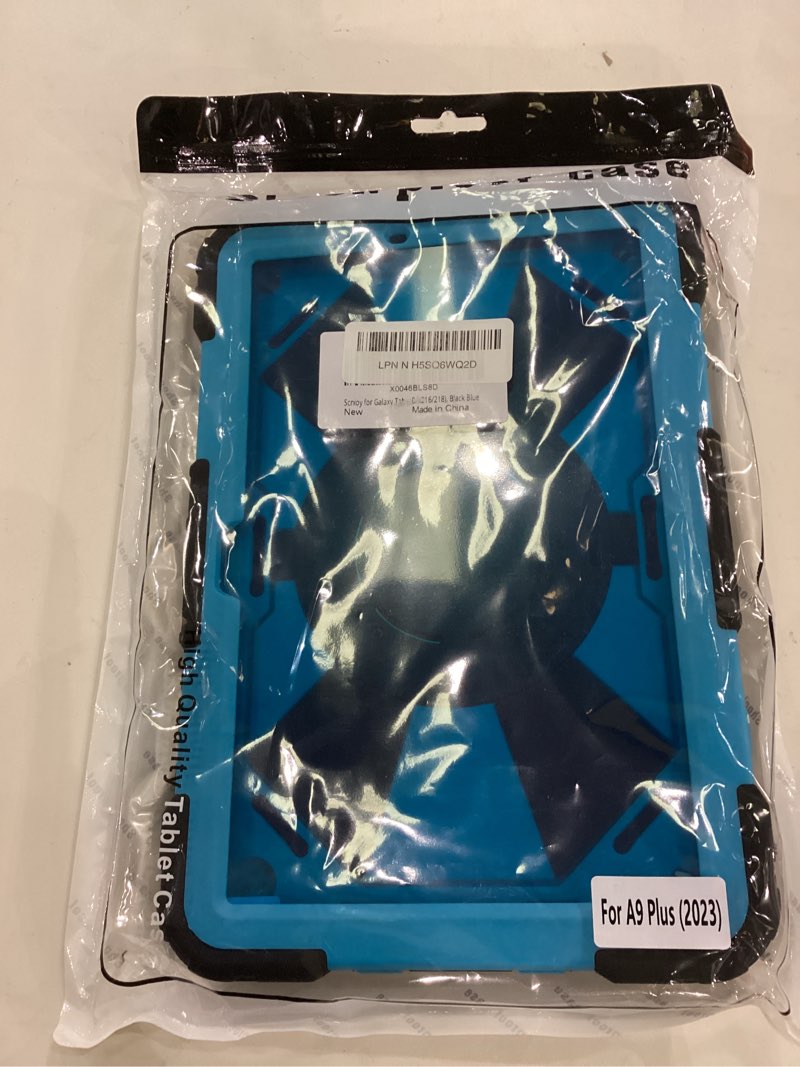 Scnioy for Galaxy Tab A9 Plus Case 11 Inch, Rugged Case for Samsung Galaxy A9+ Tablet with Screen Pr