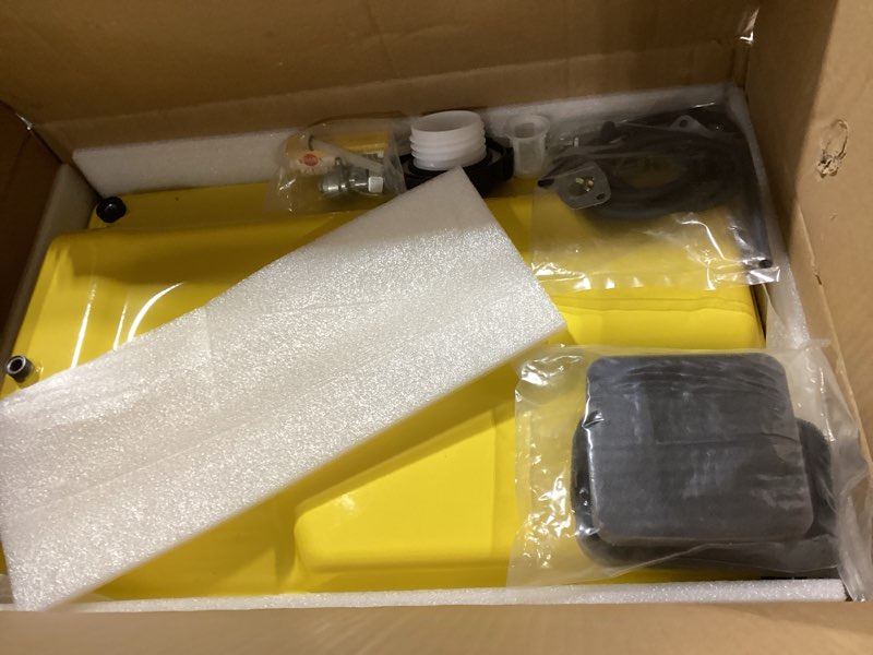 Condition photo showing Good Condition for tapa gas tank fuel tank compatible with champion generators 4550 4500 4450 4375 4400 4000 3650 3500 3400 3300 3250 2800 5300 5000 4250 4125 and more 5 gal fuel tank for champion generator