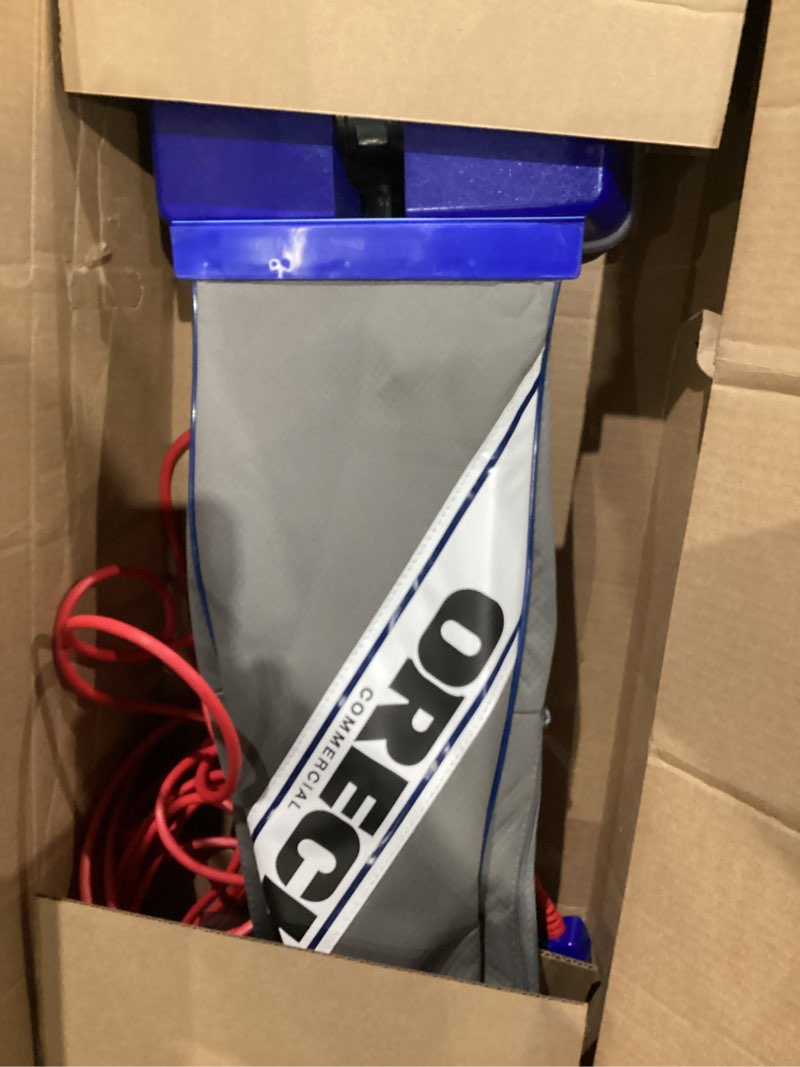 Condition photo showing As Is for Oreck Commercial XL Vacuum Cleaner, Bagged Upright Vac for Carpets and Hard Floor, Lightweight, Automatic Height Adjust, High-Speed Brush Roll, Powerful Vacuum Cleaners for Commercial Use