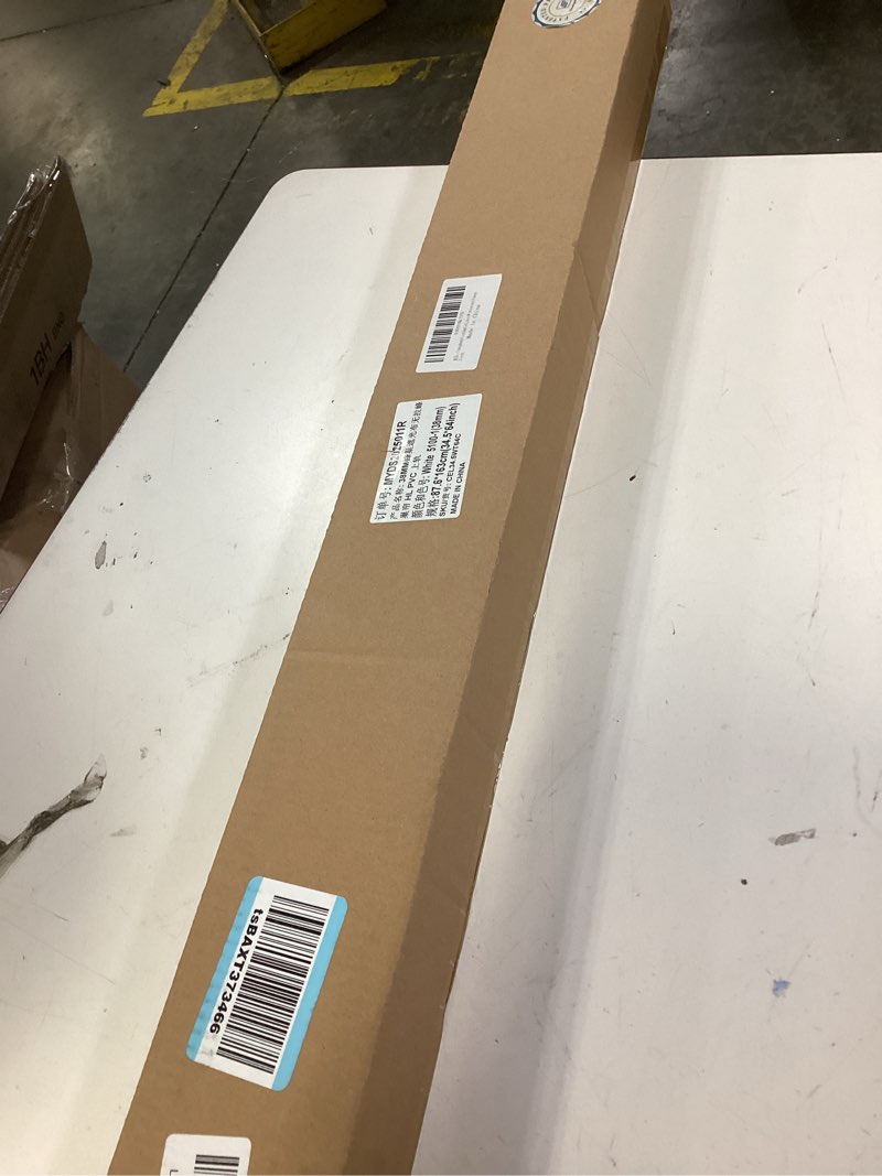 Condition photo showing New/Like New for changshade cordless cellular shades, light filtering honeycomb shades for windows, pull down pleated blinds, easy to install for indoor windows and french doors,16" w x 36" h, white blackout white 16"w x 36"h