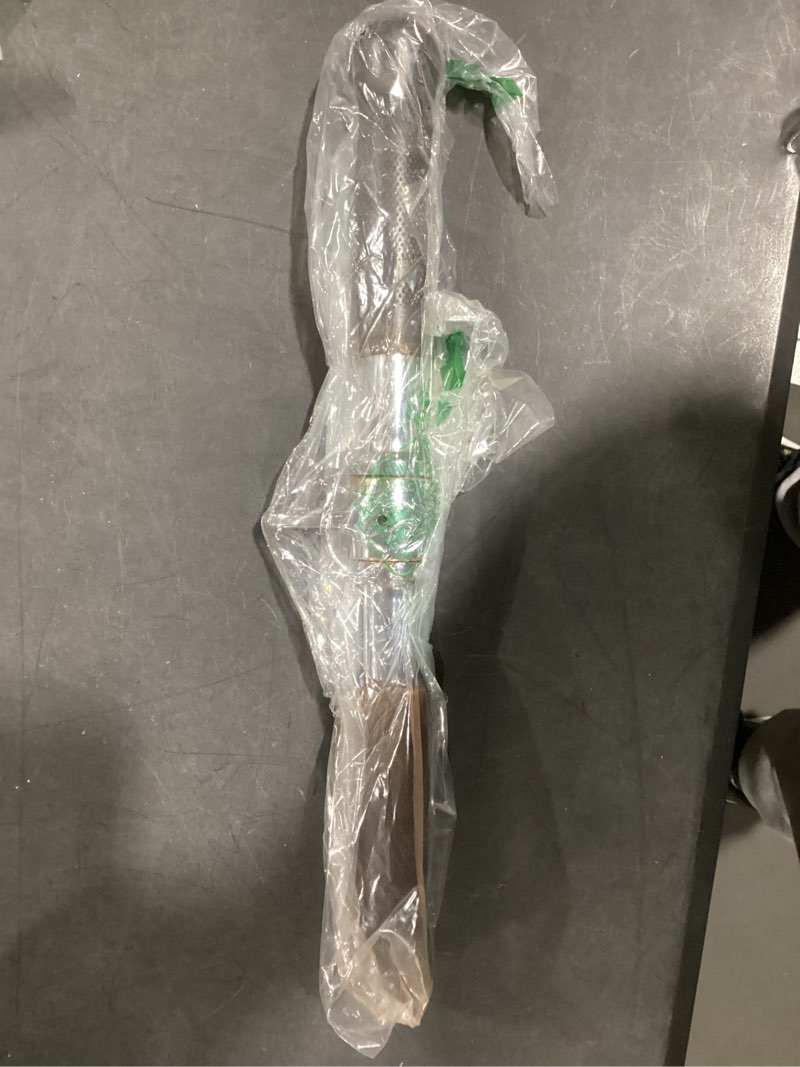 Condition photo showing As Is for Barbell Multi-Exerciser Cable Attachment For Cable Machines, Lat Pull Down Bar Cable Machine Attachments, Tricep Press Down Bar, Revolving Straight Curl Pulldown Bar with Rotating & Rubber Handle Grips 20 Inch