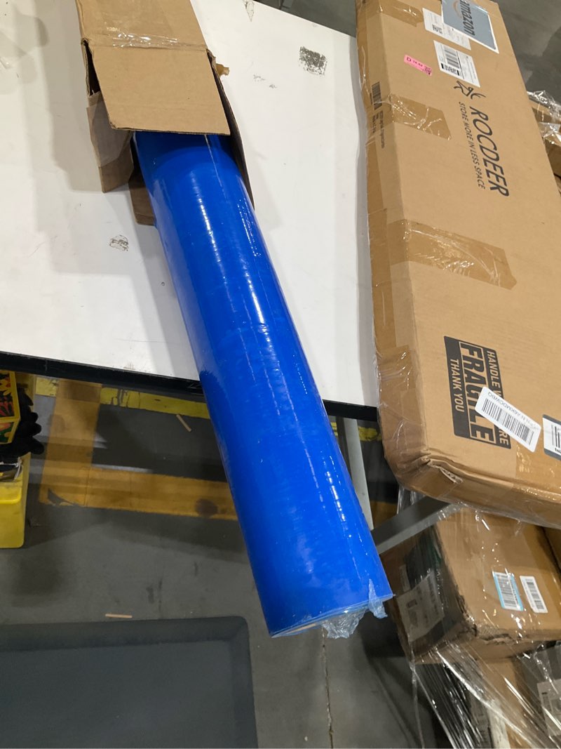 Condition photo showing Good Condition for tapemanblue floor protection film, 36" x 200', made in usa, blue self adhesive floor protector tape for moving, painting and construction, temporary covering to shield hardwood, tile, hard surfaces