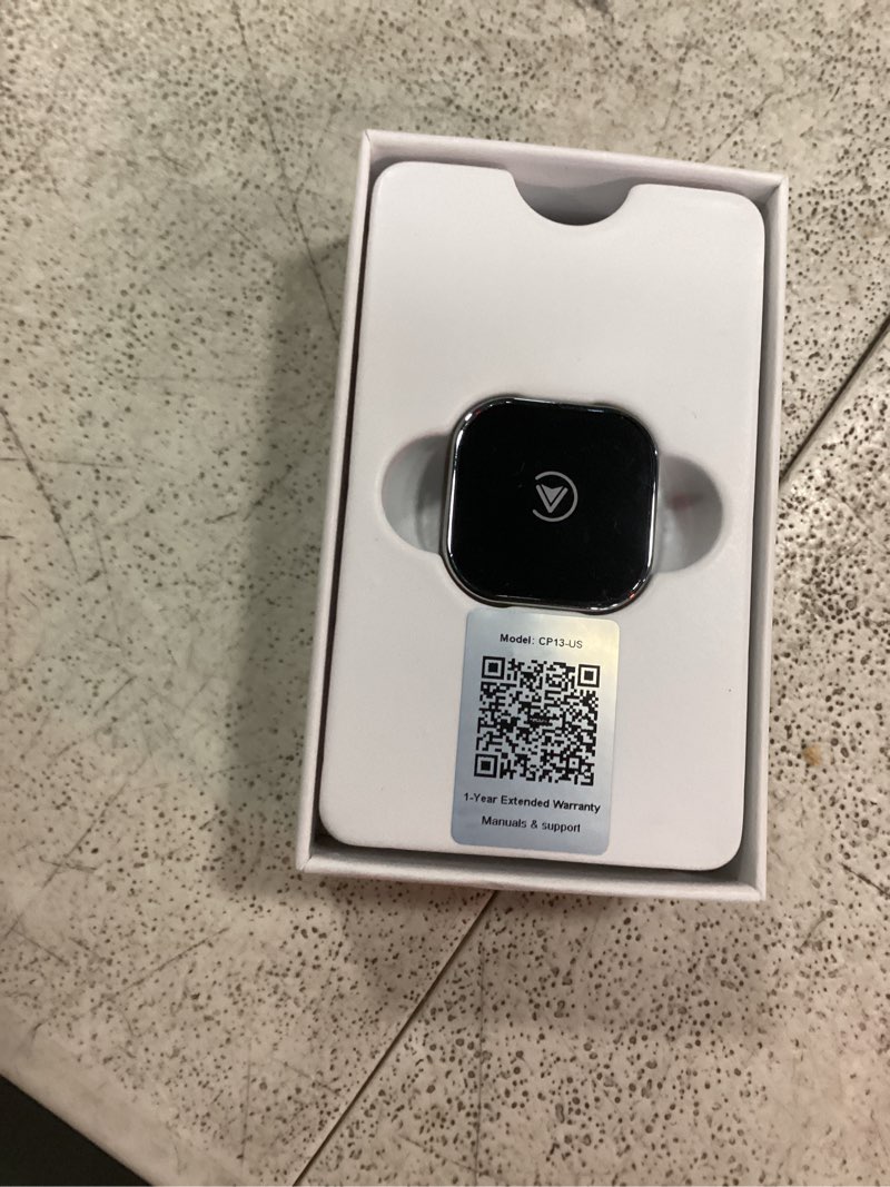 Condition photo showing Good Condition for teeran 2 in 1 wireless carplay and android auto adapter, easy setup plug and play, fast seamless use supports 1000+ cars with built-in wired car play/android auto compact sleek design car adapter | easy setup plug and play, fast seamless use, supports 1000+ cars with built-in wired car play/android auto, compact design