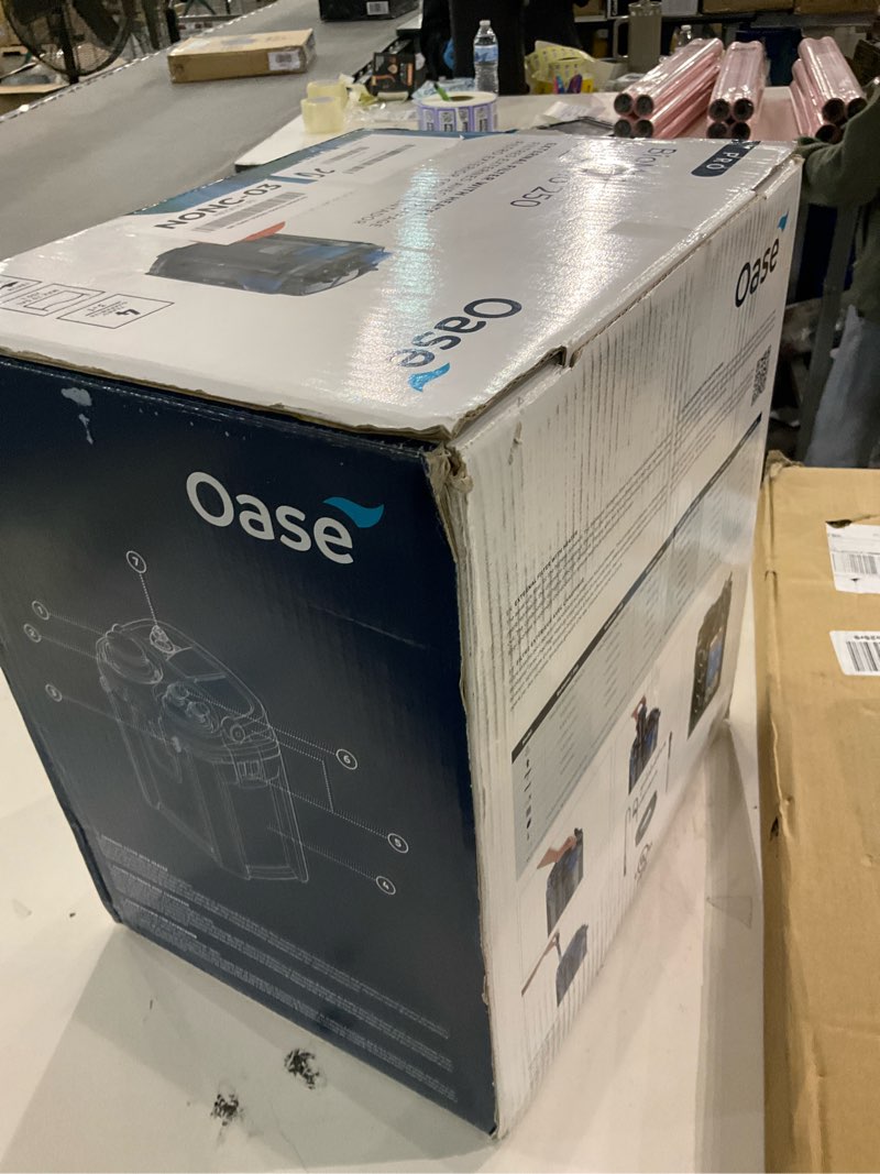 oase biomaster 2 thermo 250 canister filter for aquariums – external aquarium filter with built-in h