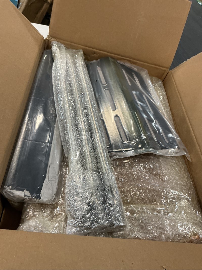 Condition photo showing Good Condition for genesis grill parts flavorizer bars for weber genesis 300 series, genesis e310 e320 e330 s310 s320 s330 grill with front-mounted control,7622 heat deflectors,62752 gril burners and 7524 grill grate 7620+7622+62752+7524 7620+7622+62752+7524