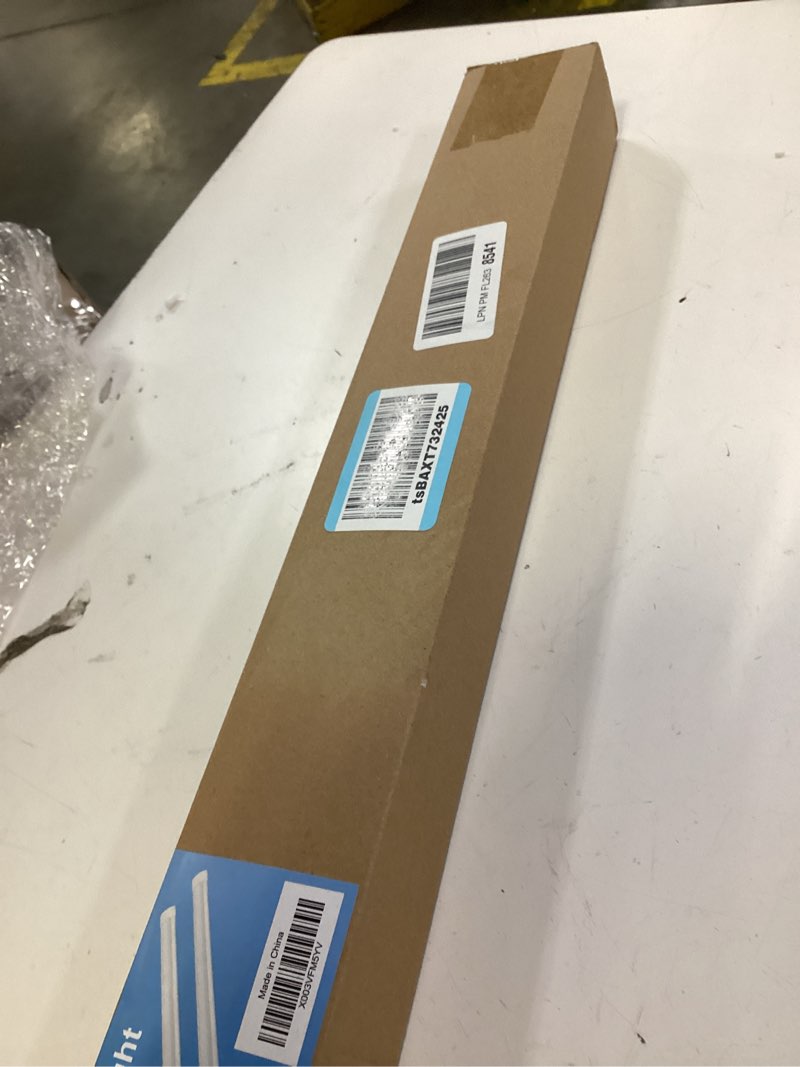 Condition photo showing Good Condition for 2 packs 2ft led batten light, ultra-thin ceiling surface mounted light, 20w, day light 4000k, ip20, led ceiling lamp for garage, shop, hallway, office, market