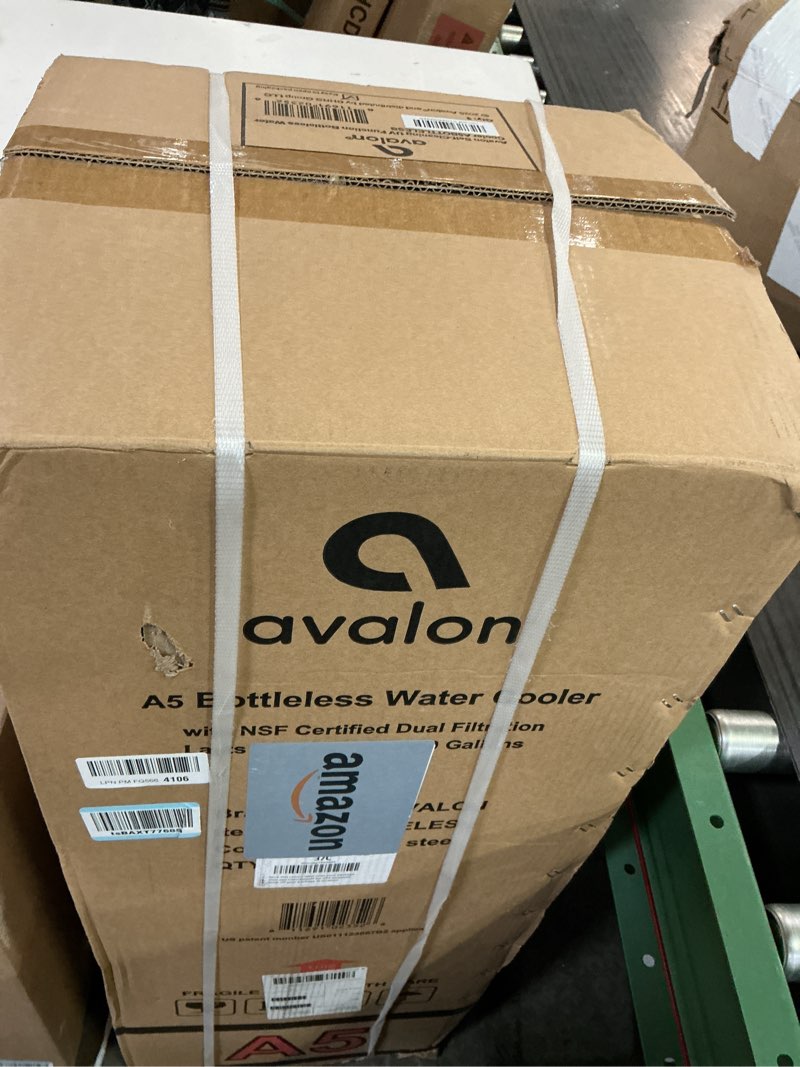 Condition photo showing Good Condition for avalon self cleaning bottleless water cooler water dispenser - 3 temperature settings - hot, cold & room water, durable stainless steel cabinet, nsf certified filter- ul listed