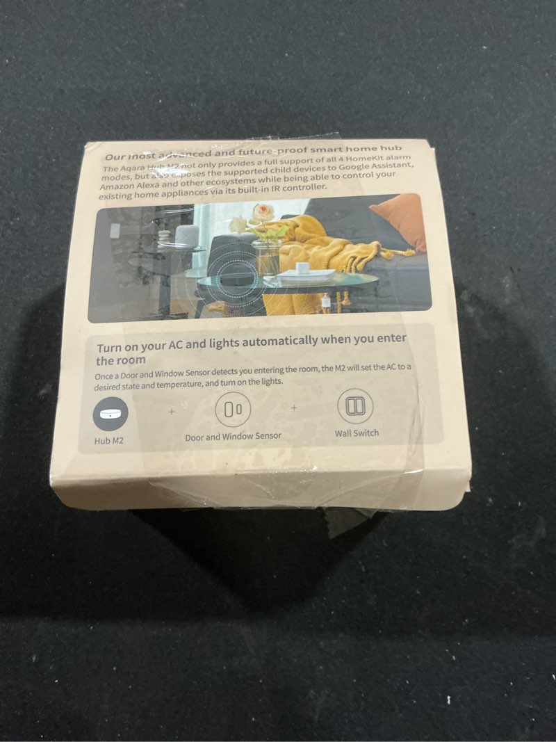Condition photo showing Good Condition for Aqara Smart Hub M2 (2.4 GHz Wi-Fi Required), Smart Home Bridge for Alarm System, IR Remote Control, 