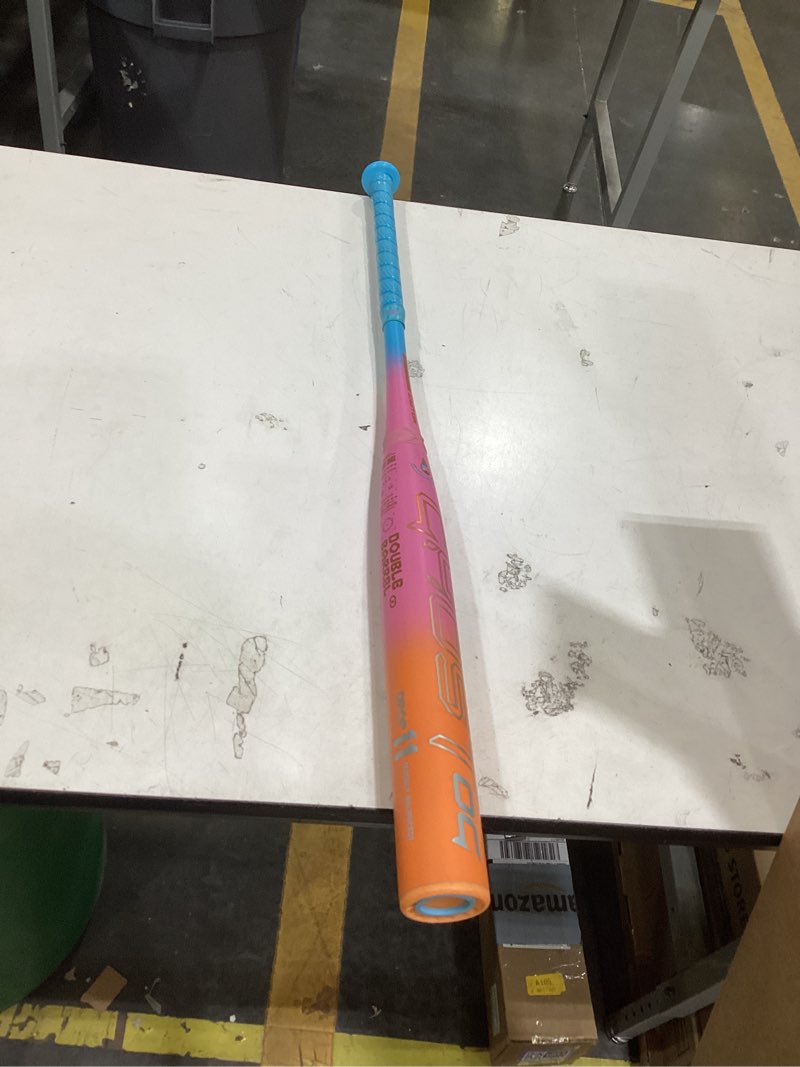 Condition photo showing As Is for easton | 2026 | ghost og double barrel fastpitch softball bat | approved for all fields | -11 / -10 / -9 / -8 drop | 2 pc. composite | multiple colors rainbow sherbert - blue / pink / orange -10 33 inches