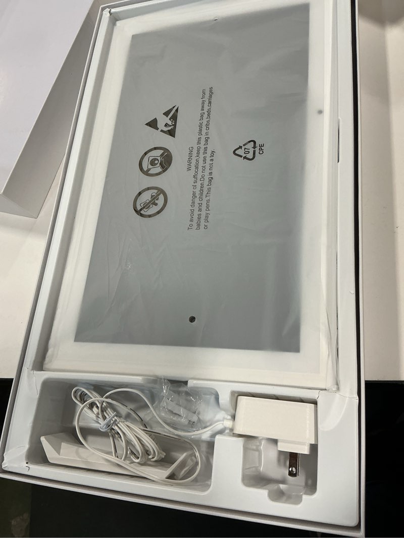 Condition photo showing Good Condition for Digital Calendar, 15.6 Inch Wall Planner Electronic Calendar&Chore Chart,1080P Full HD Interactive Touchscreen Smart Touchscreen Interactive Display for Family Schedules – Wall Mount Included, Great for Organizing Your 2025-2026 White White 15.6 inch white