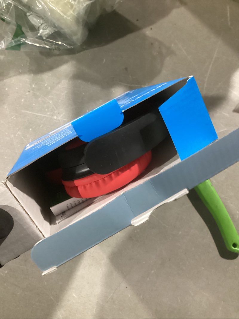 Condition photo showing Good Condition for iClever BTH22 Kids Bluetooth Headphones, 60H Play Time, 74/85 dBA Safe Volume, Bluetooth 5.4, USB C, Over Ear Kids Headphones Wireless with Mic AUX Cord for iPad/Tablet/Travel/School, Red Black