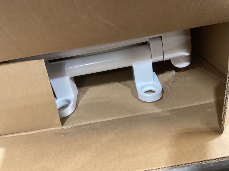 Condition photo showing Good Condition for CYRRET 3 Inch Elevated Toilet Seat Riser, Raised Toilet Seat Enlongated Bowl (18.5") for Elderly and Seniors, Durable Plastic, Slow Close, Safety Bathroom Assist Device, Easy Installation, White