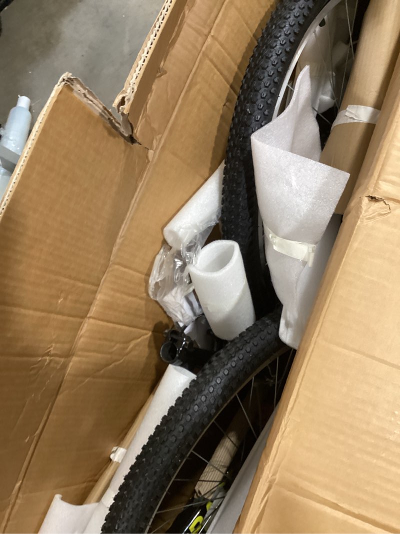 Condition photo showing Good Condition for hiland 26 27 inch mountain bike, mens womens mtb with 18 speeds, high-tensile steel frame, v brake, hardtail bicycle for adults black 26"