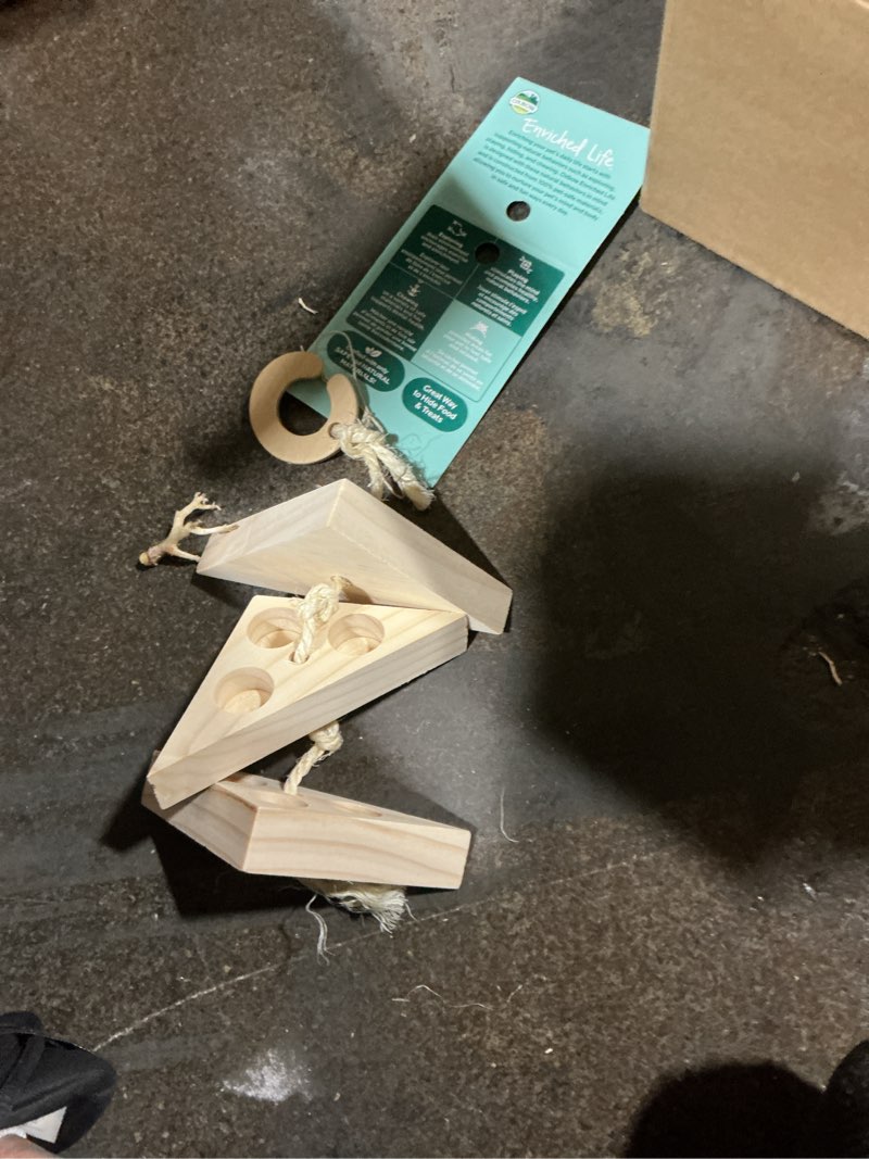 Condition photo showing Good Condition for (Bidding on 12) Oxbow Enriched Life Triangle Tilt N' Treat