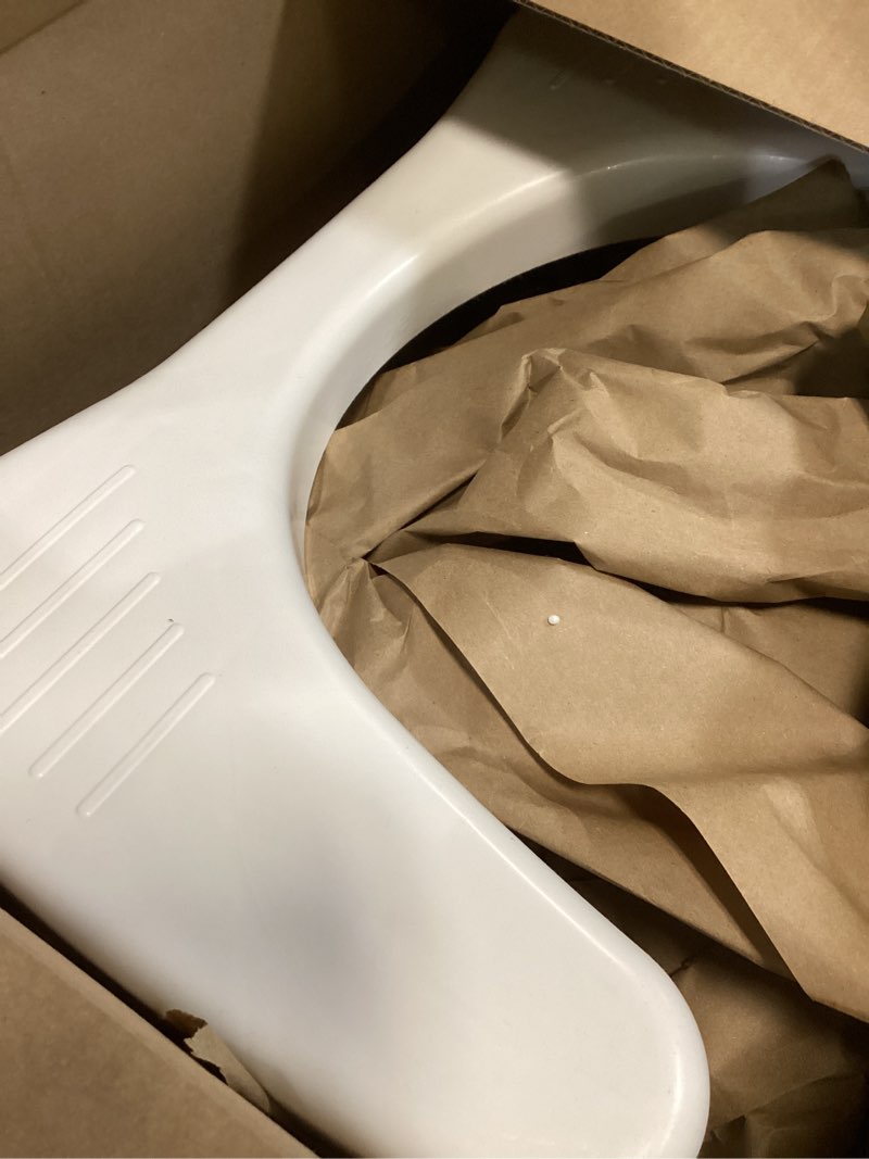 Condition photo showing Good Condition for squatty potty simple curve bathroom toilet stool 7" white
