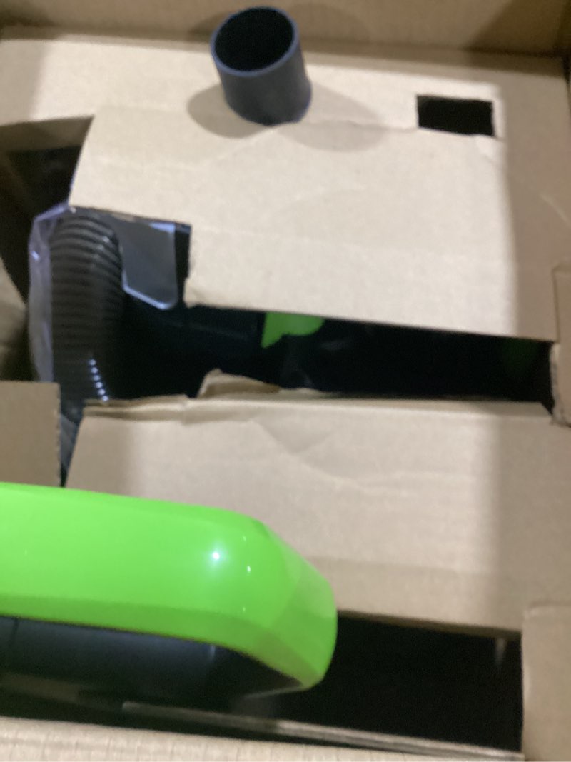 Condition photo showing As Is for Eureka Airspeed Ultra-Lightweight Compact Bagless Upright Vacuum Cleaner, NEU10AE4, Green Green AirSpeed NEU10AE4