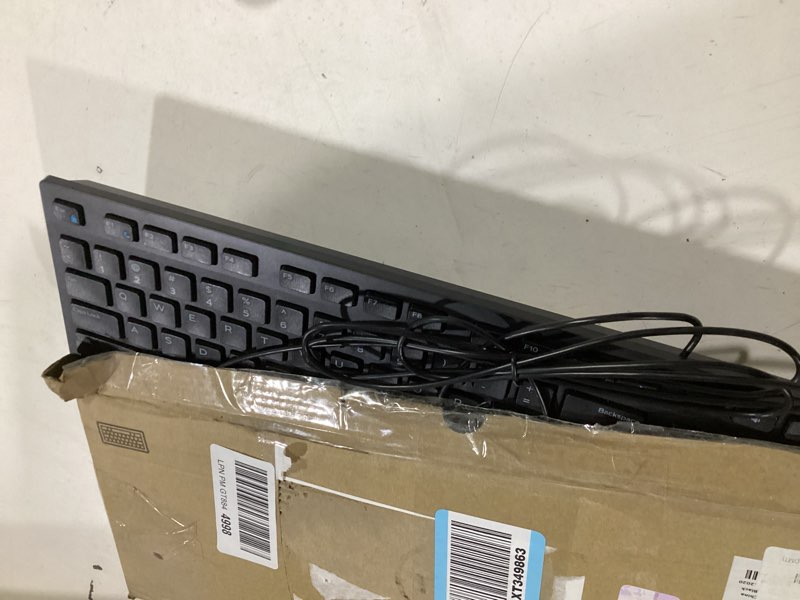 Condition photo showing Good Condition for dell wired keyboard - black kb216 (580-admt)
