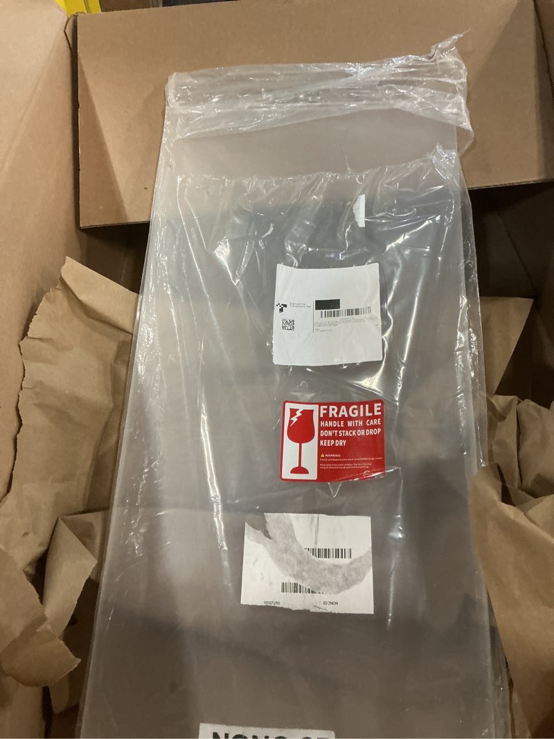 Condition photo showing Good Condition for calpalmy (pack of 2) 12 x 24 inch clear acrylic sheets 1/4" thick plexiglass; use for craft projects, signs, display cases, sneeze guard and more; cut with cricut, engraver, power saw or hand tools 12x24", 1/4" thick clear 2