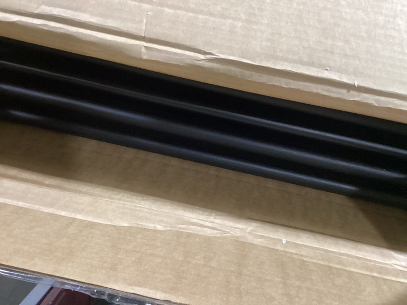 Condition photo showing Good Condition for 2 Pack Fully Assembled Black Luggage Racks, Bamboo 26.77" Folding Suitcase Stand for Guest Room with 5 Nylon Straps, Heavy Duty, Upgraded Luggage Rack Holder with Shelf for Bedroom Hotel Black 2 Pcs