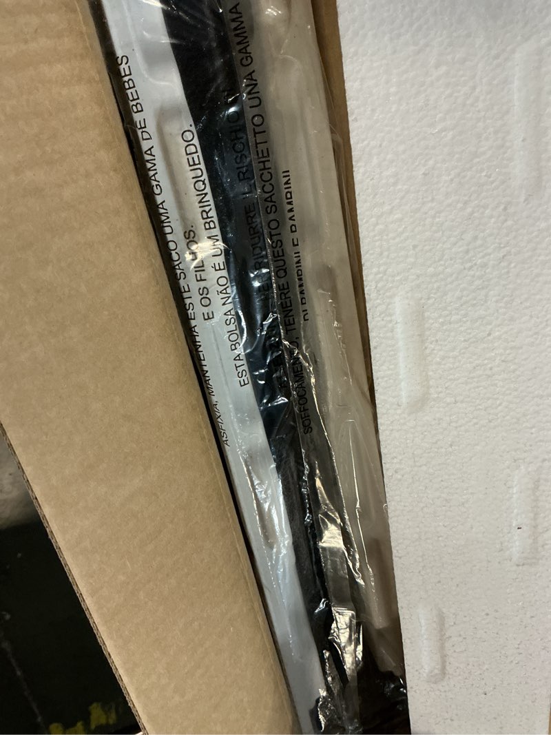 Condition photo showing Good Condition for Folding Table 4 Foot Portable Heavy Duty Plastic Fold-in-Half Utility Table Small Indoor Outdoor Adjustable Height Folding with Carrying Handle, Camping and Party,White White 4FT