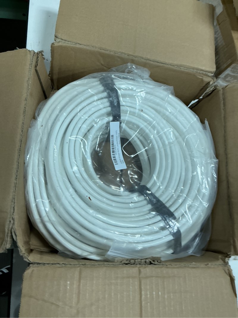 Condition photo showing New/Like New for NAOEVO 10 Gauge Marine Wire, 10/3 Triplex Marine Electrical Cable, Waterproof/Insulated PVC/Oxygen-Free Tinned Copper 10 AWG Wire for Boat, Automotive, RV, Solar, LED, Trolling Motor (100FT) 100 FT 10 Gauge