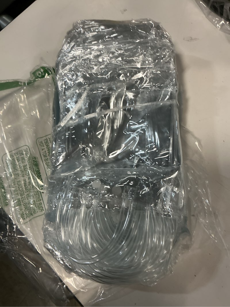 Condition photo showing Good Condition for LEIFIDE 50 Pcs Clear Plastic Gift Bags with Handles PVC Reusable Transparent Totes Bags for Shopping Goodie Candy School Birthday Party(7.1 x 9.4 x 3.1 Inch)