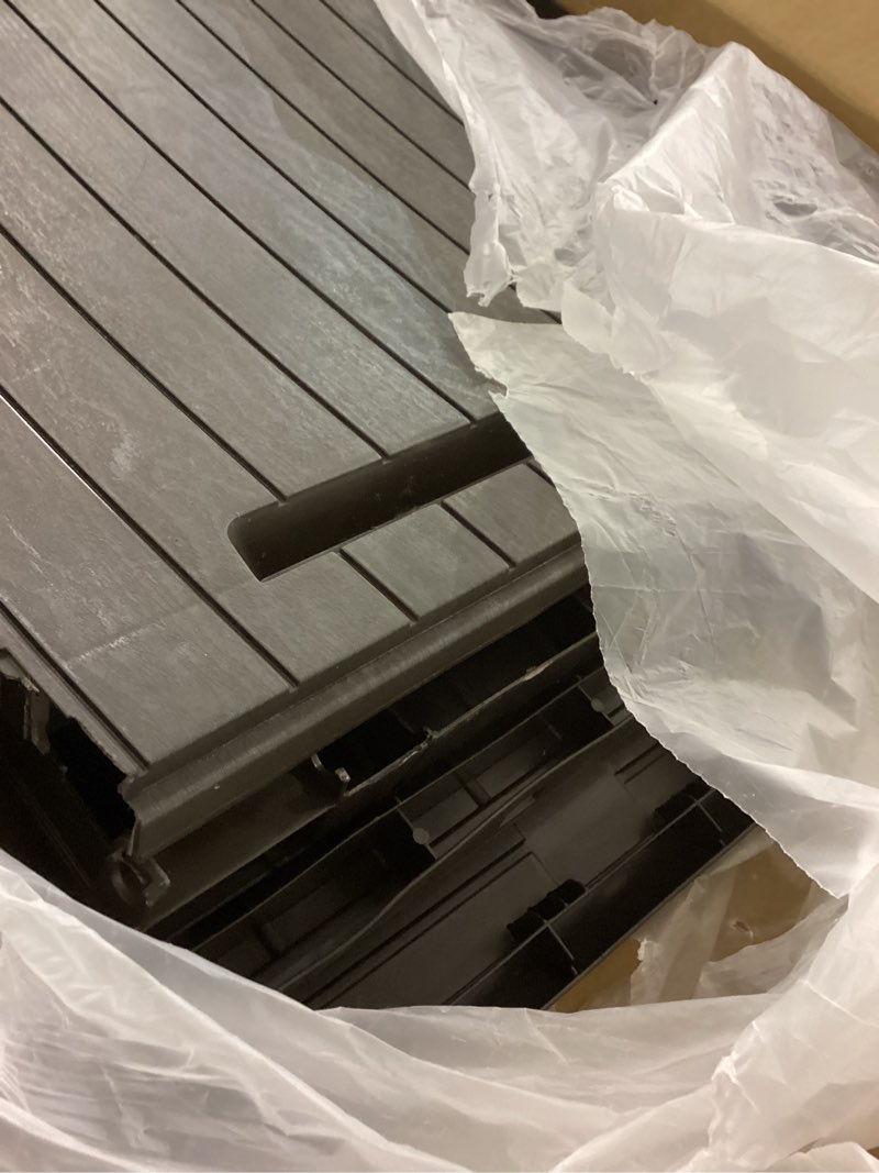 Condition photo showing As Is for Partial shelter