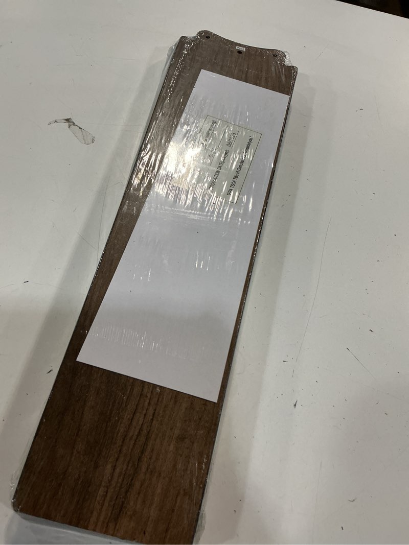 Condition photo showing Good Condition for (similar)westinghouse lighting 7741500 19 -inch oak/walnut replacement fan blades, five-pack